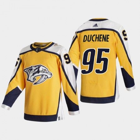 Miehille NHL Nashville Predators Pelipaita Matt Duchene 95 2020-21 Reverse Retro Authentic
